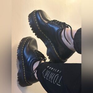 Dr.Martens 8053 Leather Platform Casual Shoes